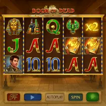 AzurSlot - Book of Dead Slot Game - Ancient Egypt Pokies